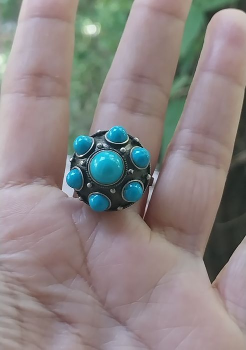 Кольцо серебро 925 пр крупное