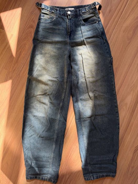 джинсы в стиле baggy/cargo