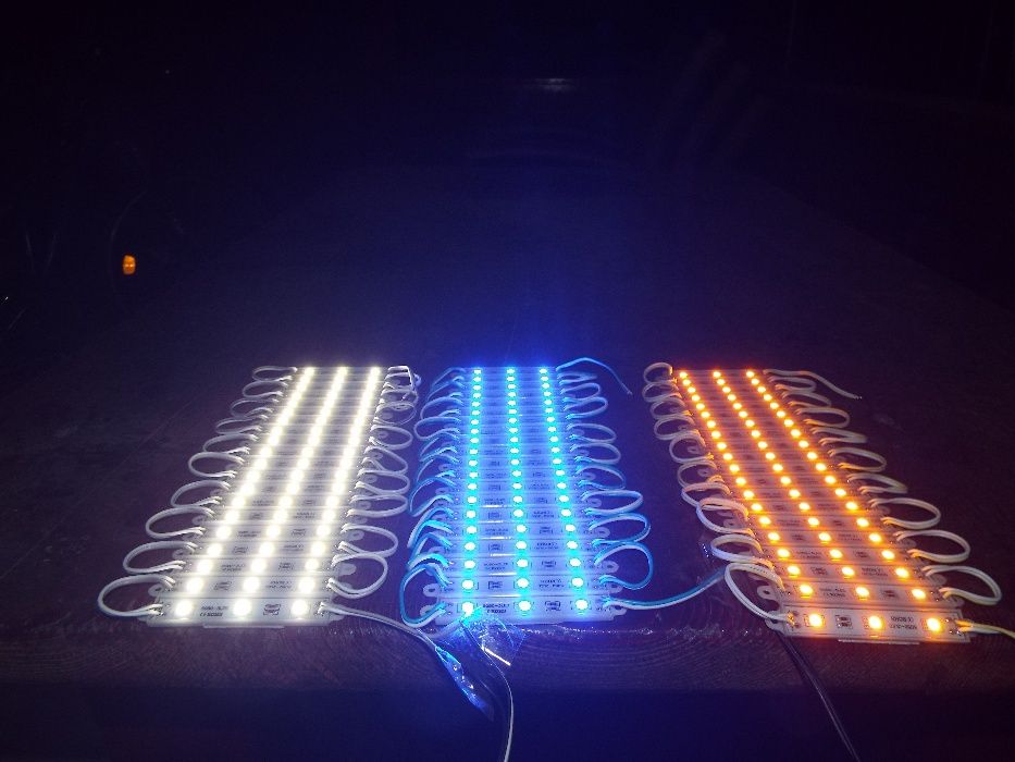 module de 3 leduri smd 5050, 12 volti