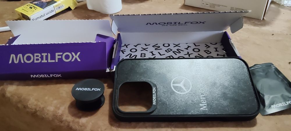 Husă mobilefox iPhone 16 Pro Max Black