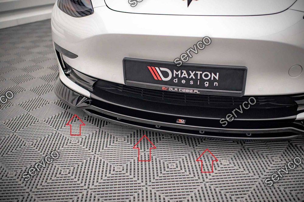 Pachet Body kit tuning Tesla Model 3 2017-2023 v3 - Maxton Design