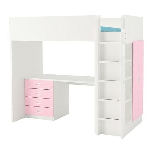 2 броя двуетажни легла с бюра