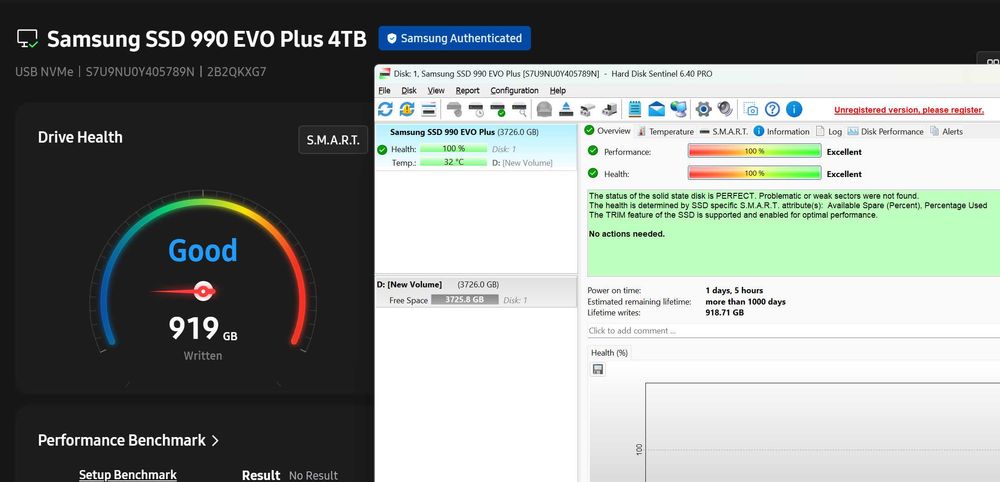 Диск SSD Samsung 990 EVO Plus 4TB M.2 2280 NVMe