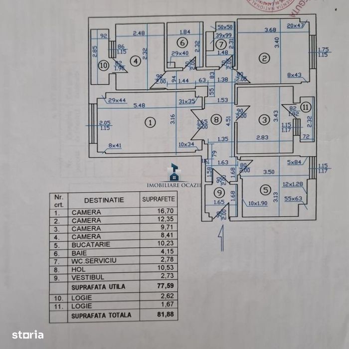 Apartament 4 camere Decomandat Sos. Oltenitei