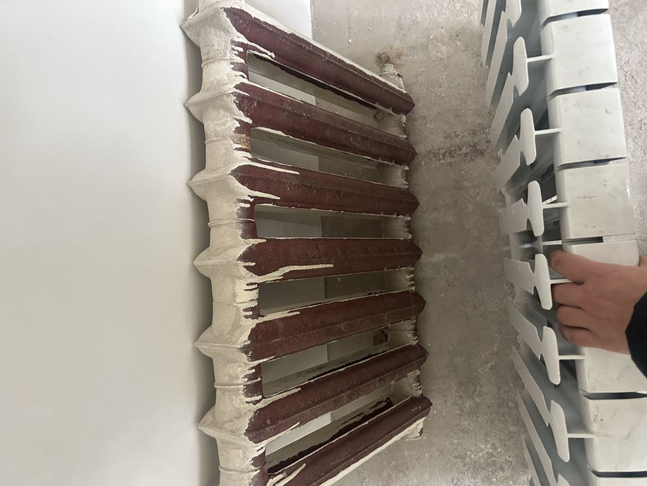 Чугунные батареи бу