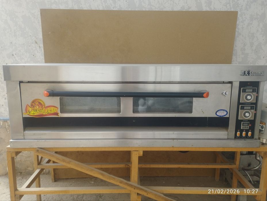 Профессиональная электрическая печь Shunmai – 1 камера, 3 поддона