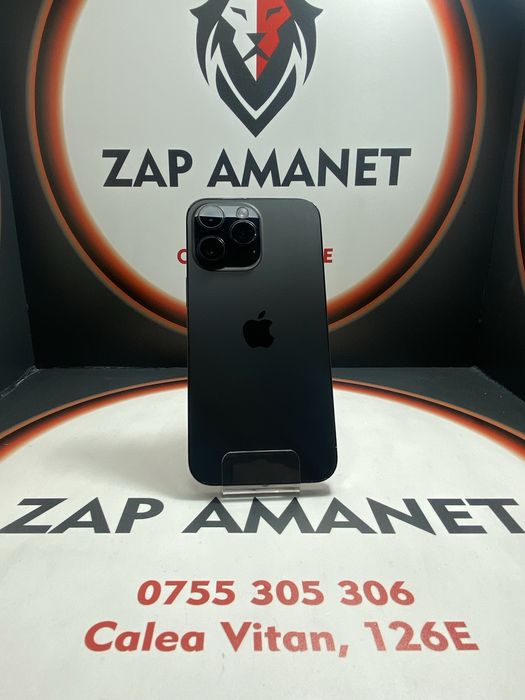 ZAP AMANET VITAN - iPhone 14 Pro Max - 128GB - Black - Baterie 83%