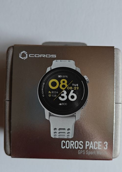 Мультиспортивные часы Coros Pace 3 White