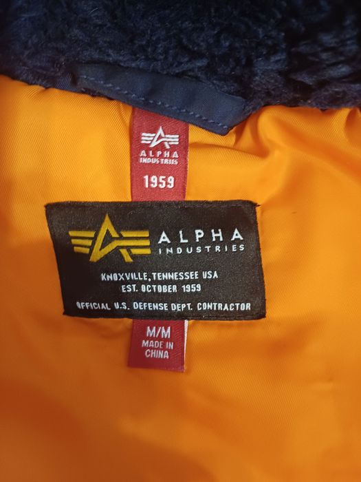 Парка ALPHA INDUSTRIES  размер M slim fit