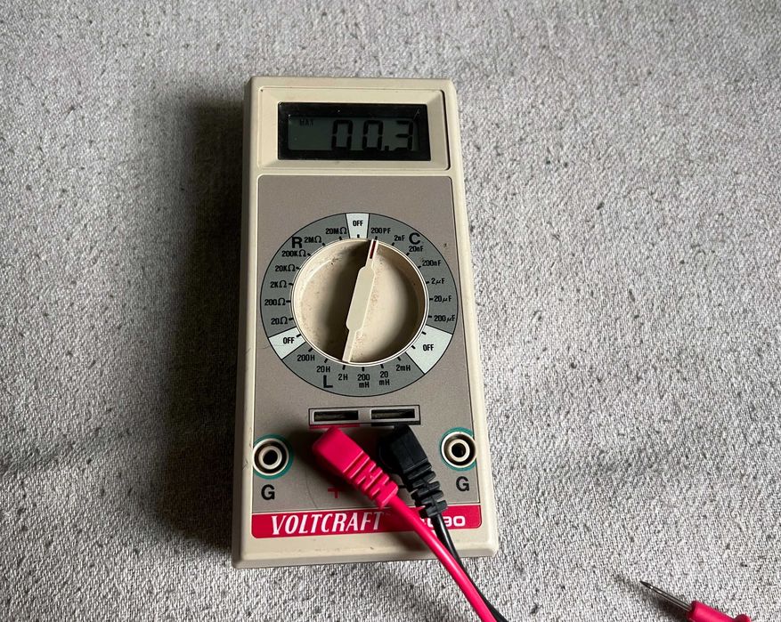 Multimetru Voltcraft - LCR-Meter 4090 digital de precizie anii 80