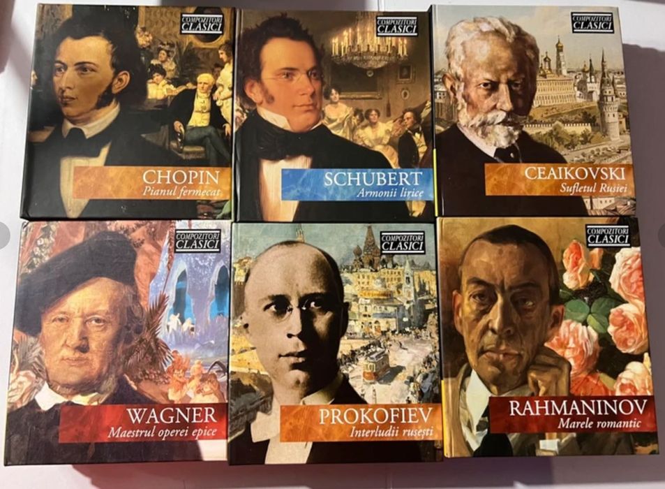 Compozitori Clasici - Colecție de 30 de cd-uri și broșuri