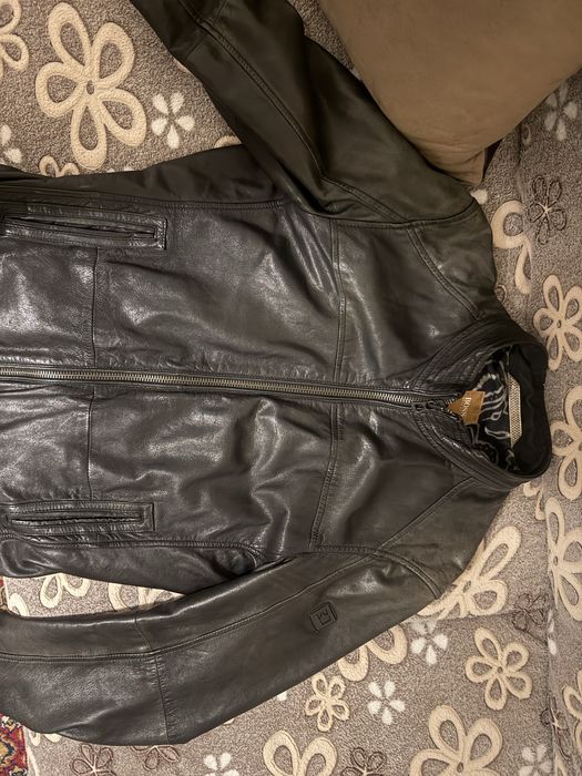 Кожено яке Hugo Boss