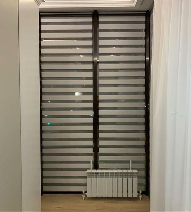 Ролл шторы. День-ночь. Жалюзи