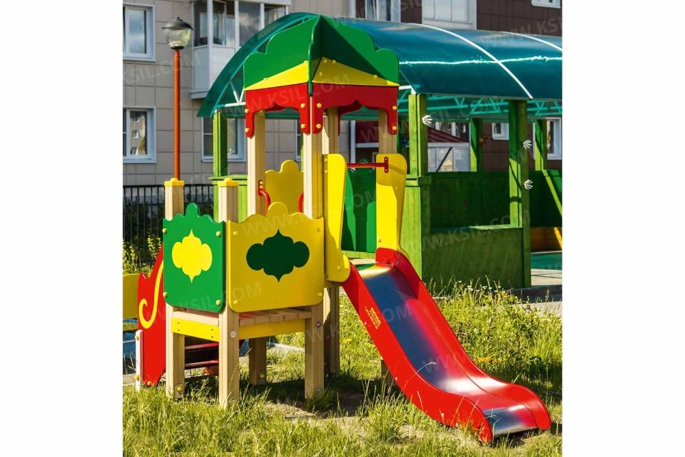 Горки, детские площадки, качели, карусели, скамейки Болалар майдончаси