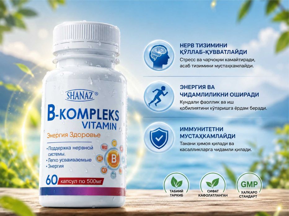 Vitamin B kompleks 60 capsula