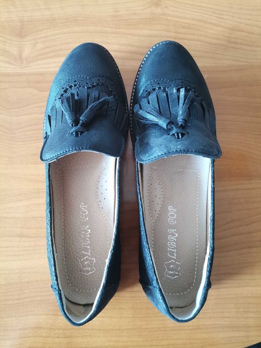 Лоуфъри естествена кожа, черни