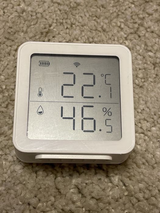 Termometru si hidrometru digital - conectare wifi si acces internet