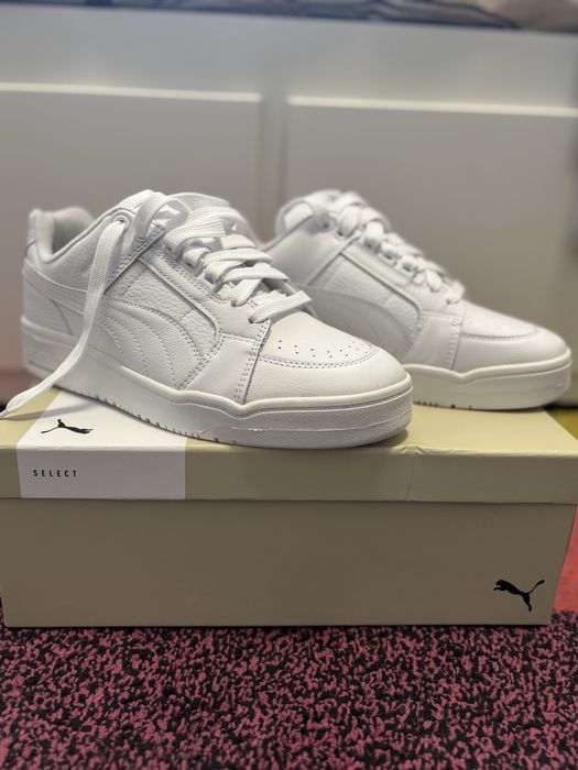Adidași Puma albi , marimea 39 – noi, nepurtați – 300 lei