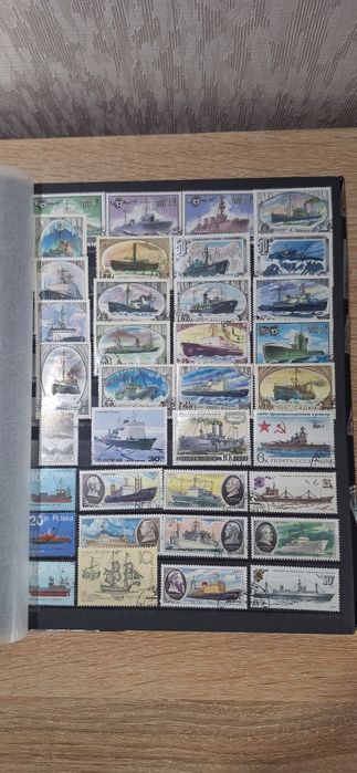 Plic 500  timbre filatelice  – Tematică TRANSPORTURI