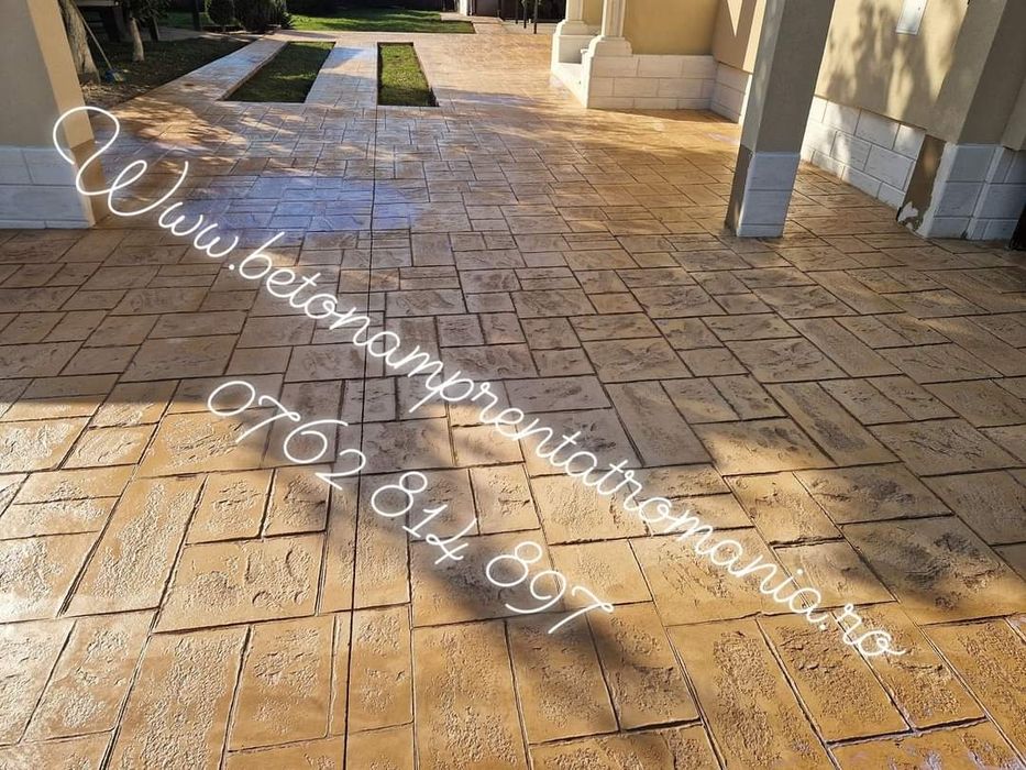 Beton Amprentat Bucuresti/Ilfov
