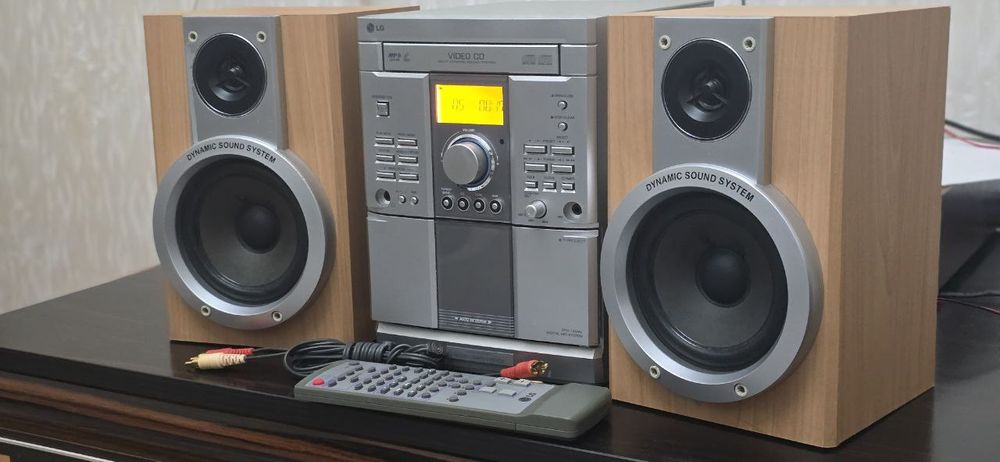 Муз центр Lg, mp3, vcd, aux