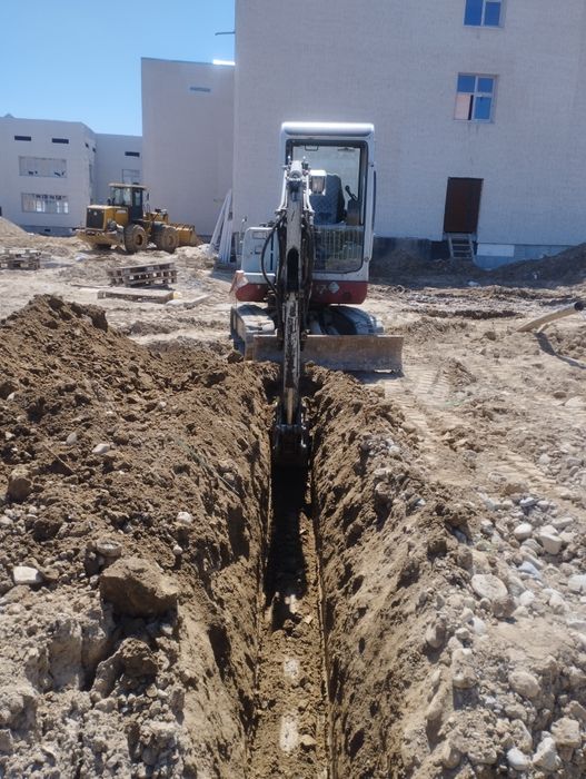 Услуги Мини-экскаватора