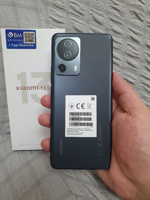 Srochna sotiladi Xiaomi 13 Lite 5G 8+8/128Gb Black Flagman Original