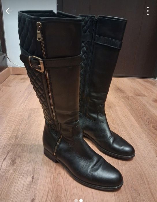 Cizme din piele Enzo Bertini