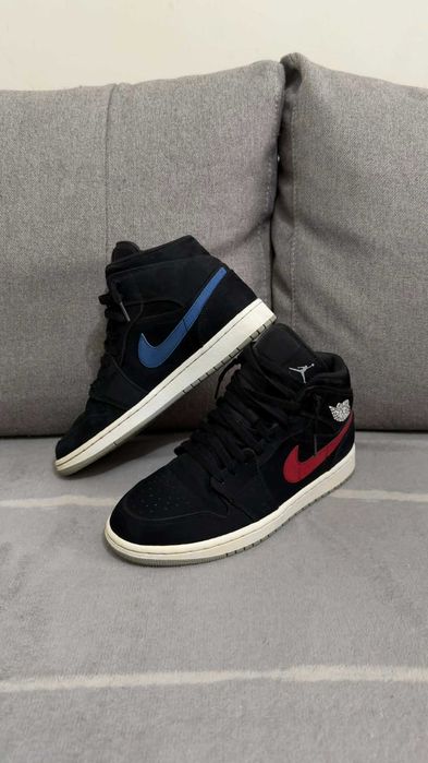 Nike Air Jordan 1 Retro Mid Multicolor Swoosh 42.5