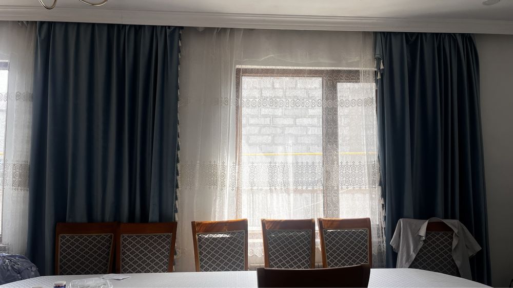 Шторы 9м 15000 тг