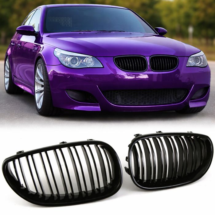 Grile nari duble Bmw seria 5 e60 e61 2004-2010