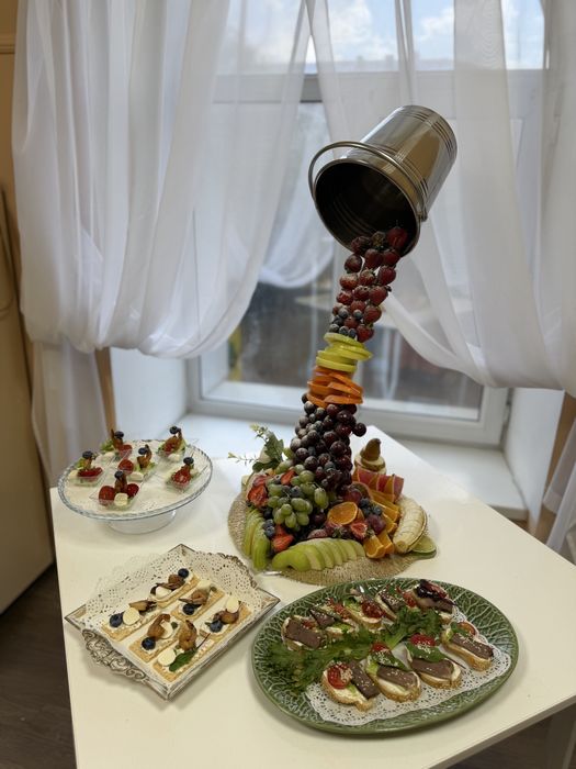 Фруктовая нарезка, карвинг