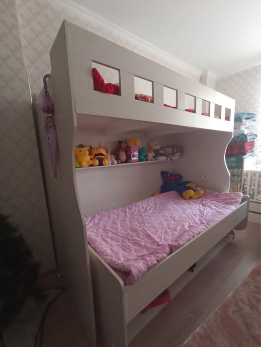 Кровать двухярустная детская