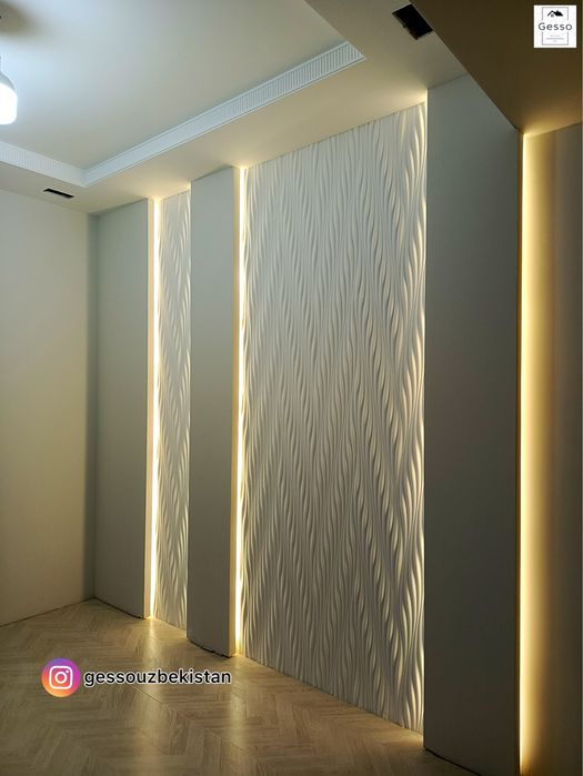 Гипсовые 3д панели | 3д панель | 3d panel | decor | декор | tyaga aboy