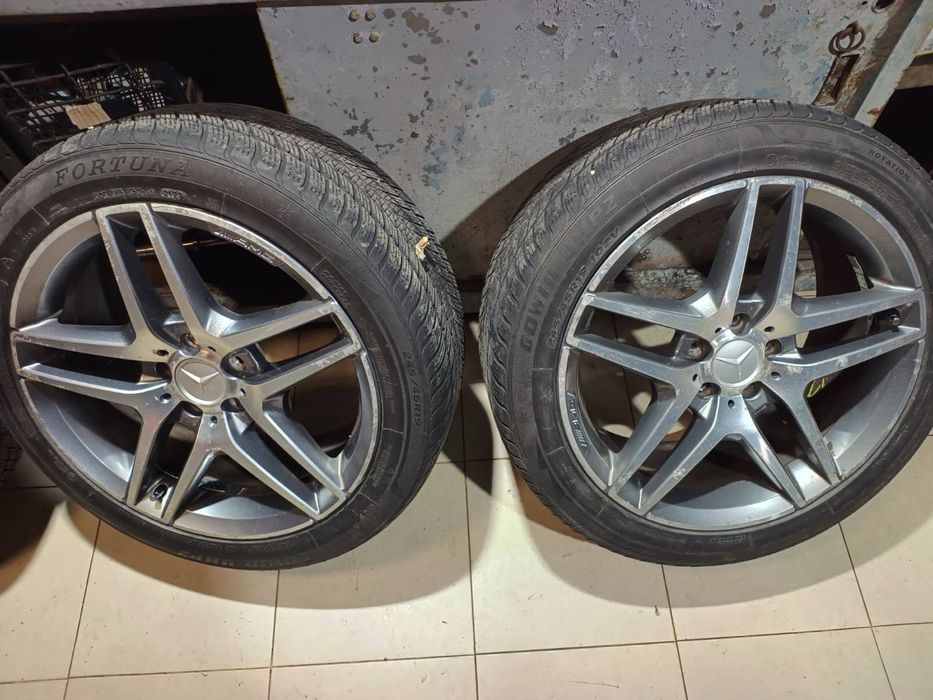 Продавам джанти + гуми  19 AMG W222 Mercedes Benz S class