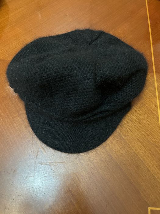 Sapca dama tricotata neagra
