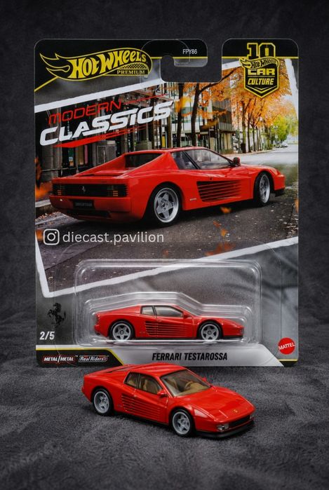 Hot Wheels Premium - Ferrari Testarossa