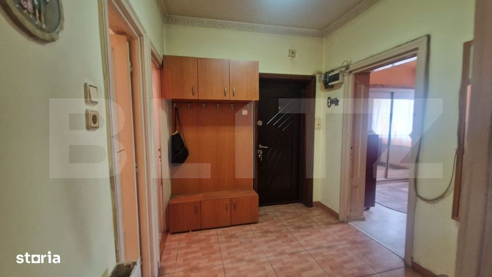 Apartament decomandat, 60 mp, etaj 2, cu pivnita in acte 16 mp
