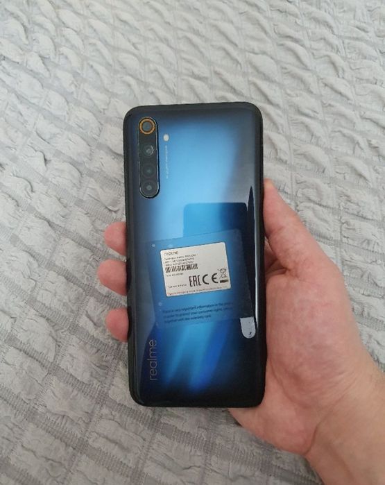 Realme 6 Pro 8/128GB Blue Igravoy Karobka Holati Ideal Yaxshi Zor