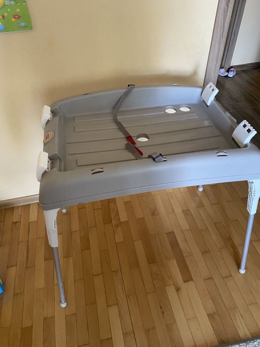 Ваничка за къпане на бебе със стойка с