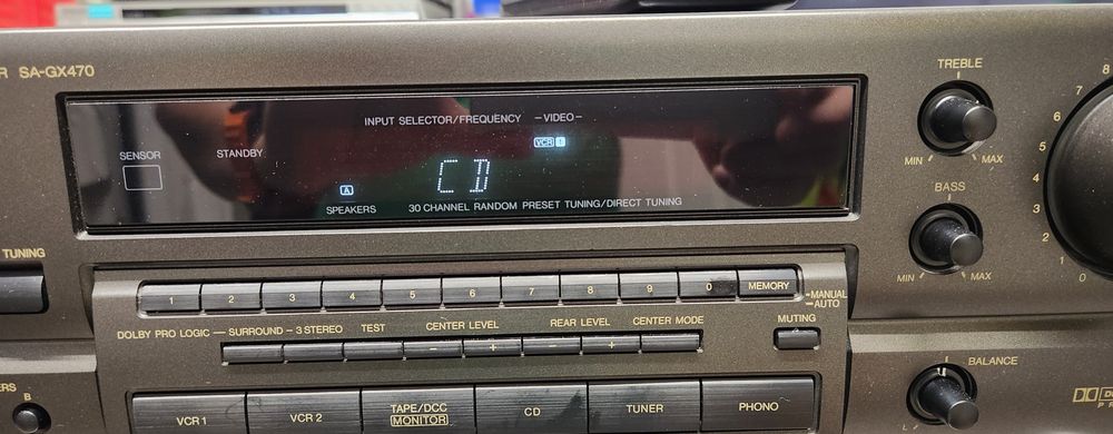 Sistem Receiver Technics cu telecomandă