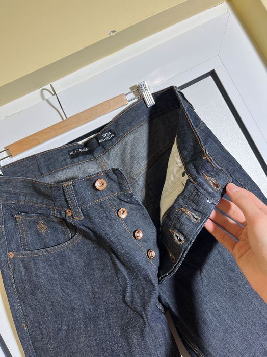 Мъжки рап дънки Rocawear (baggy denim hip hop pants размер 34)