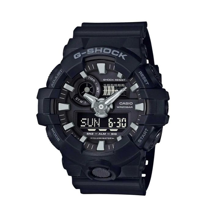 Нов часовник Casio G-Shock GA-700-1BER - гаранция