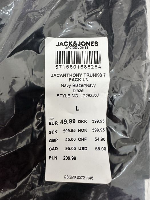 Boxeri 7 Pack Jack and Jones