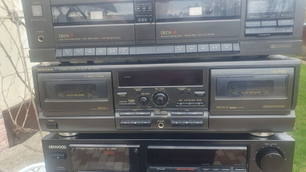 Deck-uri technics.kenwood 3 head.pioneer.yamaha.