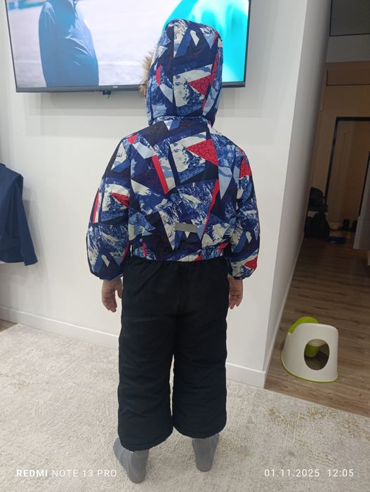 Комбенизон зимний для мальчика