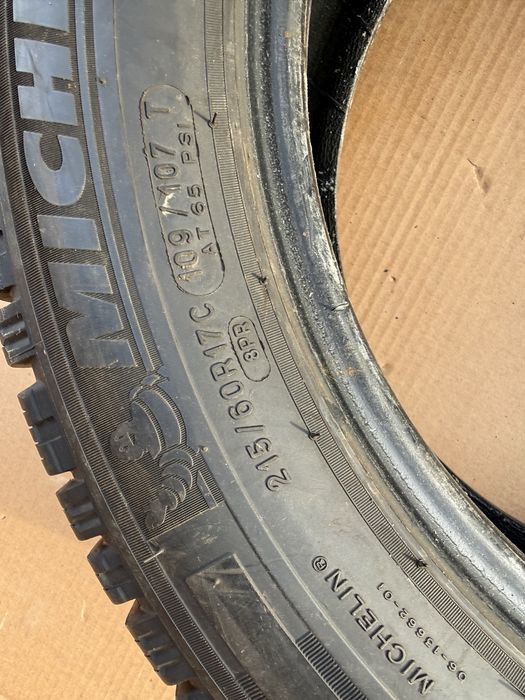 Зимни гуми Michelin 215/60/17C dot2021 | 8.5мм
