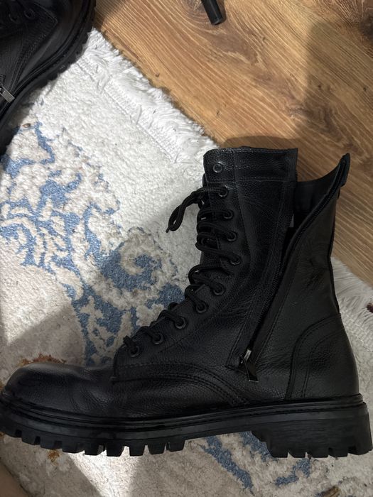 Берцы черный размер 42 фирмы "Армада"