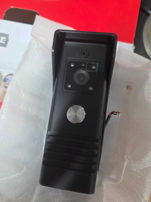 Videointerfon Eura VDP-45A3 Alpha, Negru, 7"