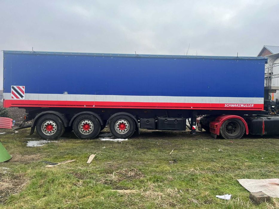 Mercedes Actros+Bena cereale 53Mc